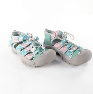 KEEN Kids' Newport H2 Sandals - Camo/Pink Icing - Size 13 US